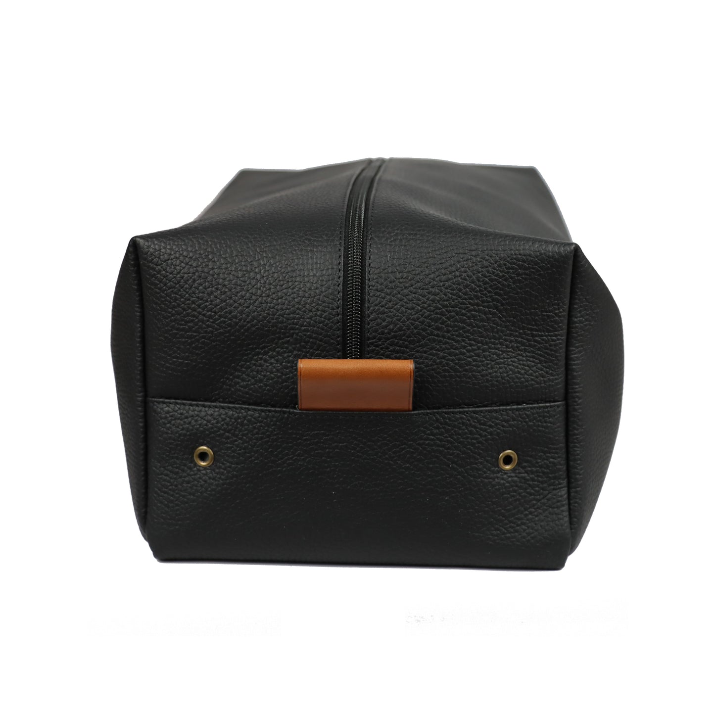 Sac à chaussures en cuir noir