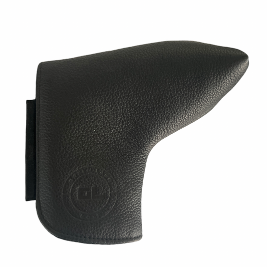GL black leather putter cover