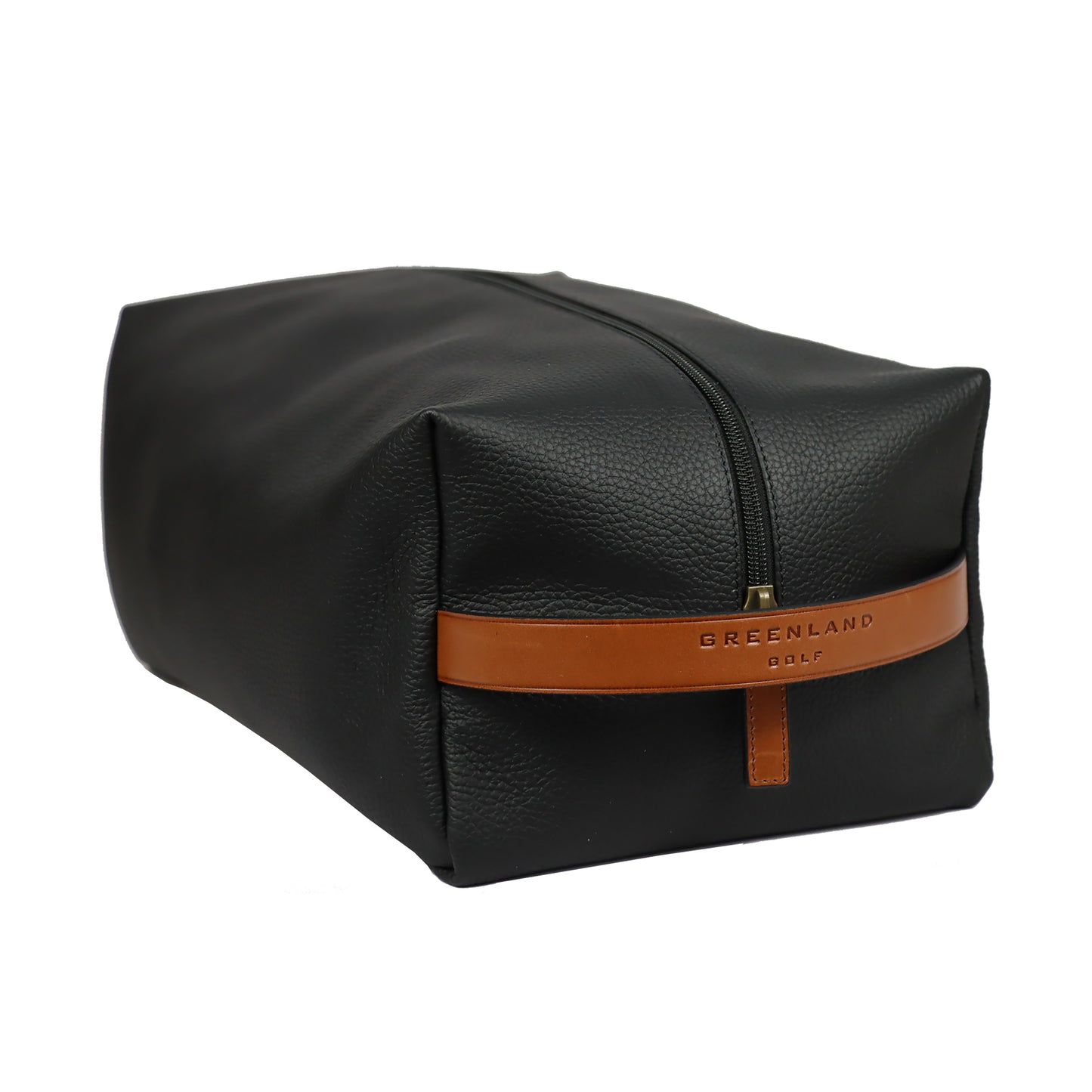 Black Leather Shoe bag