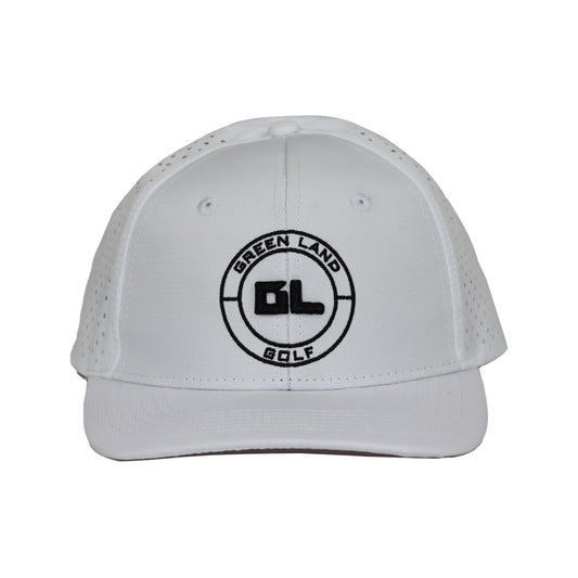 White GL Home Course cap